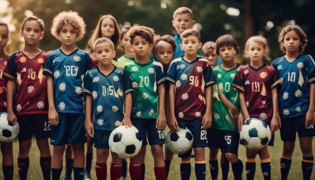 choosing soccer jerseys for kids