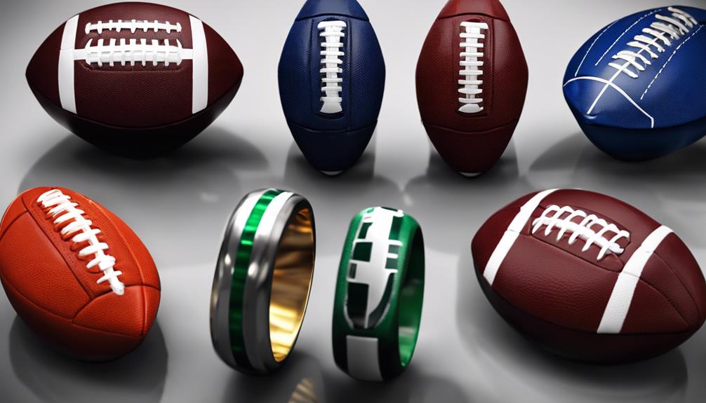 choosing affordable football rings