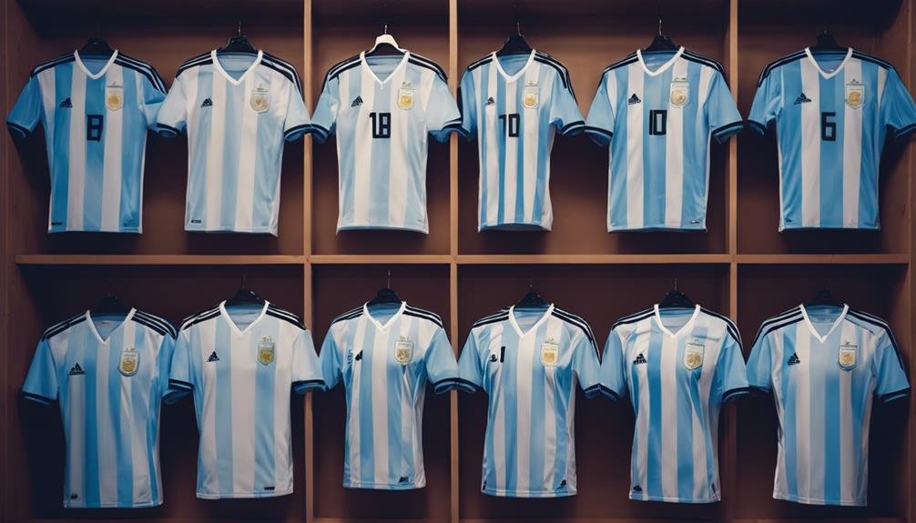 choosing argentina soccer jersey