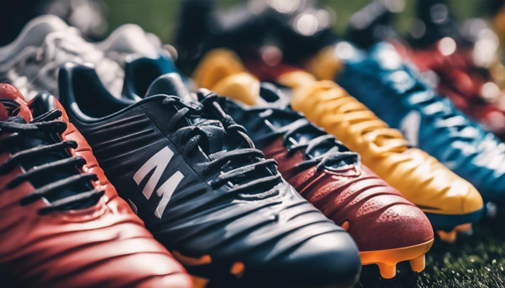 choosing high football cleats