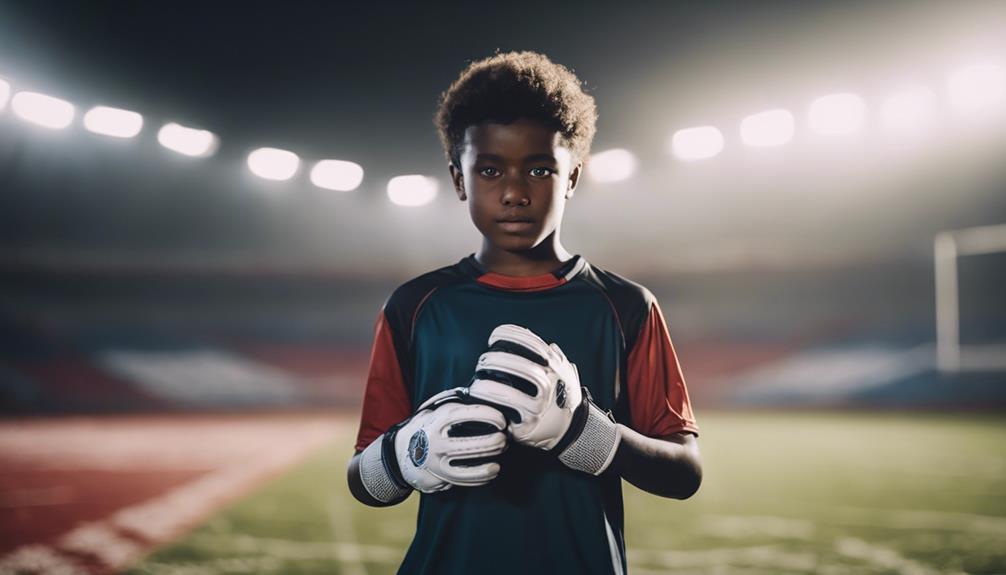 choosing youth football gloves