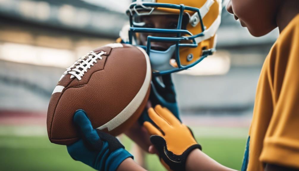 selecting affordable youth football gloves