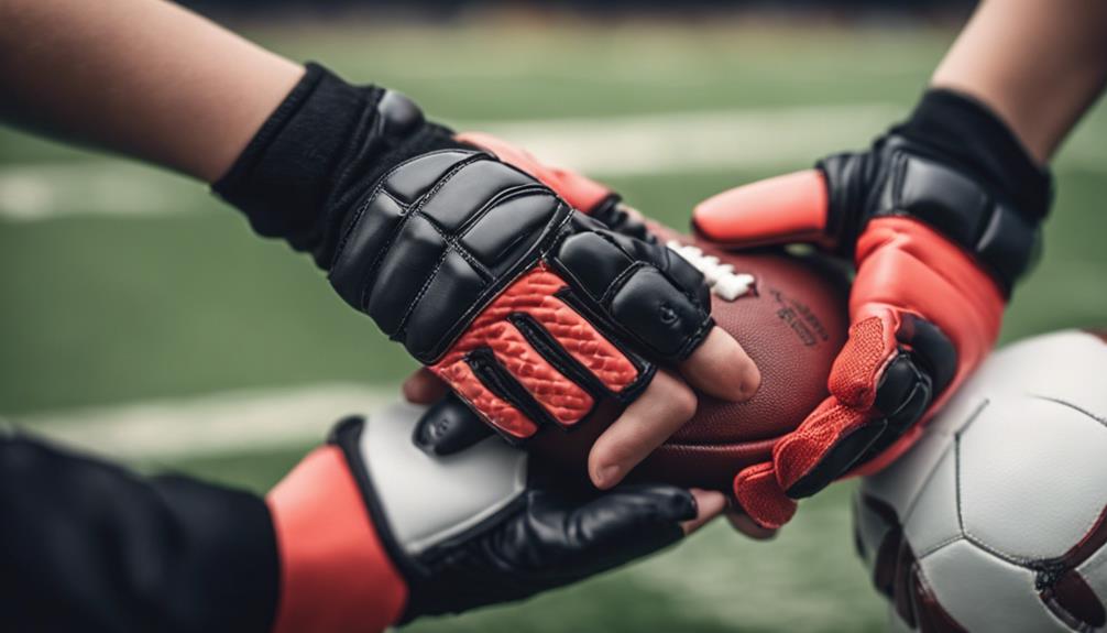 selecting affordable youth football gloves