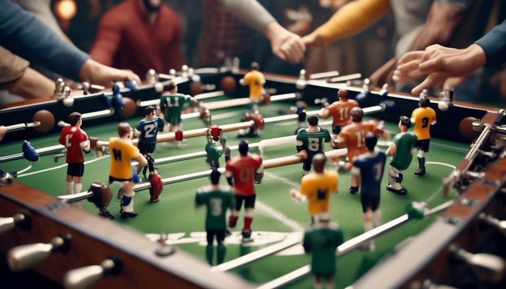 top nfl table football games