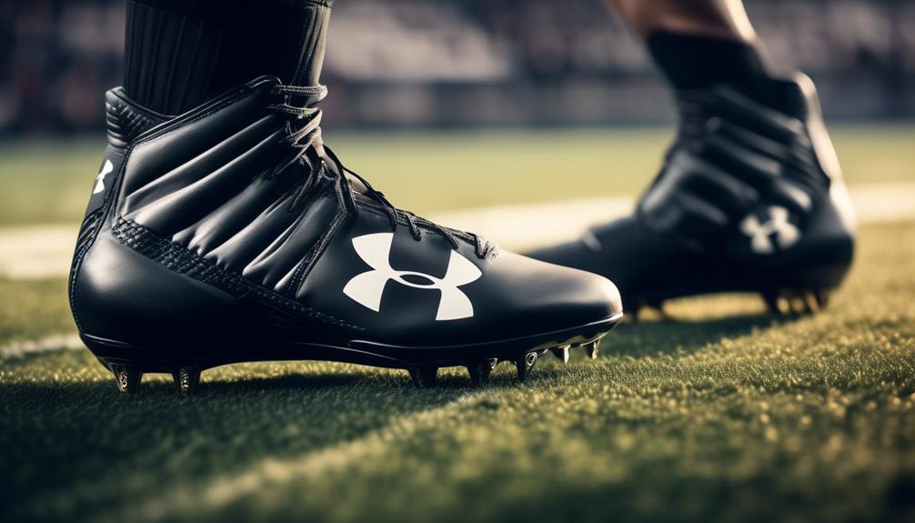 top performing under armour football cleats